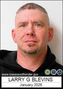 Larry Gene Blevins a registered Sex Offender of Iowa