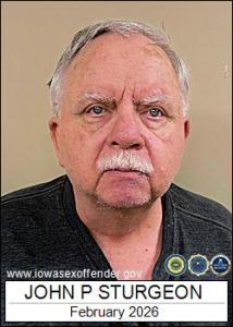 John Paul Sturgeon a registered Sex Offender of Iowa