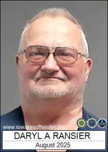 Daryl Allen Ransier a registered Sex Offender of Iowa