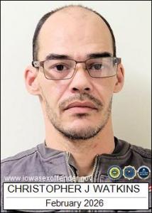 Christopher Joseph Watkins a registered Sex Offender of Iowa