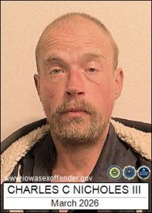 Charles Craig Nicholes III a registered Sex Offender of Iowa