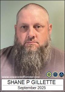 Shane Patrick Gillette a registered Sex Offender of Iowa