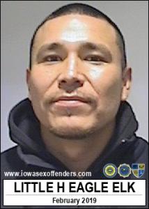 Little Hawk Eagleelk a registered Sex Offender of Iowa