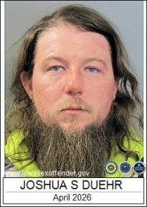 Joshua Stephen Duehr a registered Sex Offender of Iowa