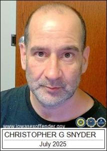 Christopher Gordon Snyder a registered Sex Offender of Iowa