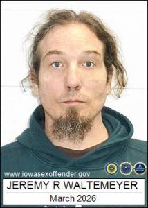 Jeremy Rhea Waltemeyer a registered Sex Offender of Iowa