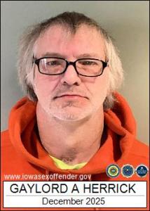 Gaylord Anthony Herrick a registered Sex Offender of Iowa