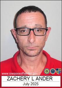 Zachery Lee Ander a registered Sex Offender of Iowa