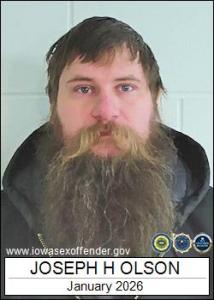 Joseph Harry Olson a registered Sex Offender of Iowa