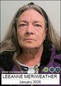 Leeanne Meriweather a registered Sex Offender of Iowa