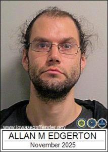 Allan Michael Edgerton a registered Sex Offender of Iowa
