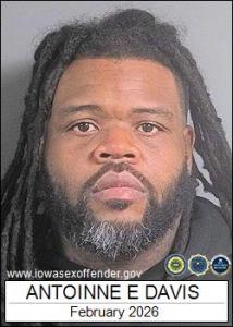 Antoinne Eugene Davis a registered Sex Offender of Iowa