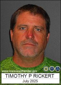 Timothy Paul Rickert a registered Sex Offender of Iowa