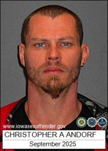 Christopher Anthony Andorf a registered Sex Offender of Iowa
