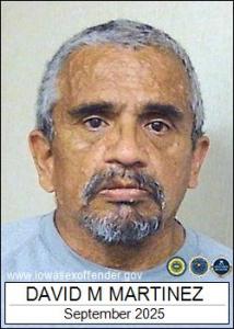 David Marin Martinez a registered Sex Offender of Iowa