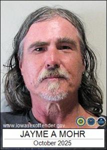 Jayme Allen Mohr a registered Sex Offender of Iowa