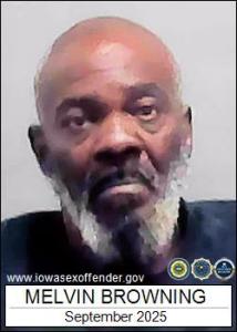 Melvin Browning a registered Sex Offender of Iowa
