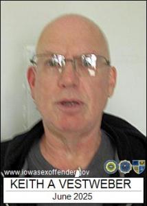 Keith Allen Vestweber a registered Sex Offender of Iowa