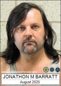 Jonathon Michael Barratt a registered Sex Offender of Iowa