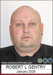 Robert Laurance Gentry a registered Sex Offender of Iowa