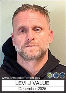 Levi Joseph Edward Value a registered Sex Offender of Iowa
