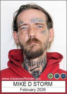 Mike Dustin Storm a registered Sex Offender of Iowa