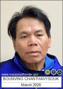 Bounving Chanthavysouk a registered Sex Offender of Iowa