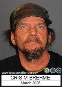 Cris Michael Brehme a registered Sex Offender of Iowa