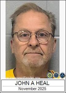 John Alan Heal a registered Sex Offender of Iowa