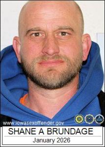 Shane Alan Brundage a registered Sex Offender of Iowa