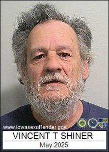 Vincent Timothy Shiner a registered Sex Offender of Iowa