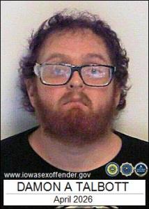 Damon Allen Talbott a registered Sex Offender of Iowa
