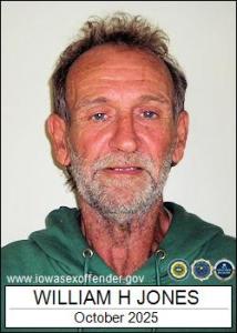 William Harold Jones a registered Sex Offender of Iowa