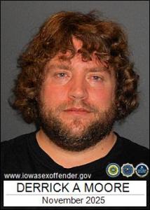 Derrick Alan Moore a registered Sex Offender of Iowa