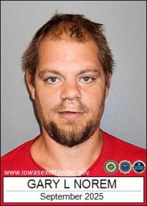 Gary Lee Norem a registered Sex Offender of Iowa
