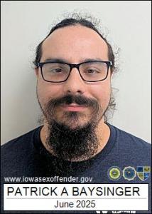 Patrick Alan Baysinger a registered Sex Offender of Iowa