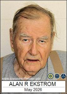 Alan Roger Ekstrom a registered Sex Offender of Iowa