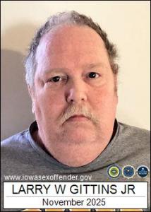 Larry William Gittins Jr a registered Sex Offender of Iowa