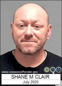Shane Michael Clair a registered Sex Offender of Iowa