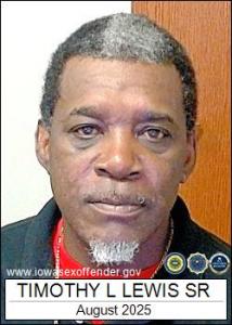 Timothy Lars Lewis Sr a registered Sex Offender of Iowa