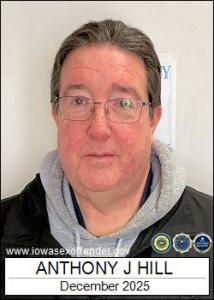 Anthony John Hill a registered Sex Offender of Iowa