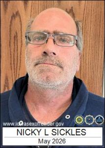 Nicky Lee Sickles a registered Sex Offender of Iowa