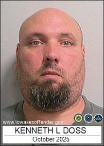 Kenneth Lee Doss a registered Sex Offender of Iowa