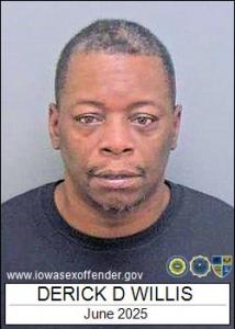 Derick Dion Willis a registered Sex Offender of Iowa