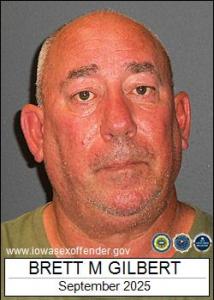 Brett Matthew Gilbert a registered Sex Offender of Iowa
