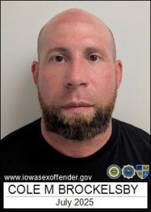Cole Michael Brockelsby a registered Sex Offender of Iowa