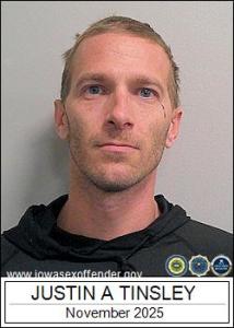 Justin Allen Tinsley a registered Sex Offender of Iowa