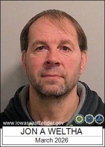 Jon Andrew Weltha a registered Sex Offender of Iowa