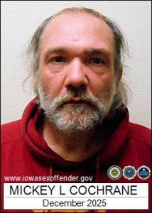 Mickey Lee Cochrane a registered Sex Offender of Iowa