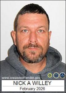 Nick Alan Willey a registered Sex Offender of Iowa